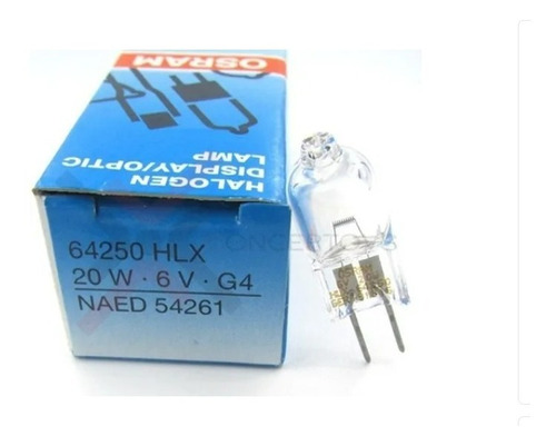 Bombillo Halogeno  Osram  6v X 20w- 64250