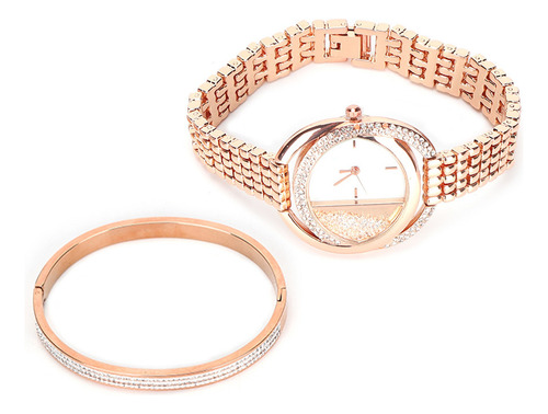 Juego De Relojes, Pulseras Y Joyas Para Mujer, Movimiento De