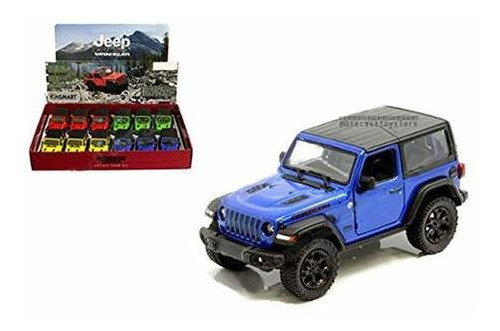 Mini Jeep Wrangler 1:34 Escala Con Techo Duro