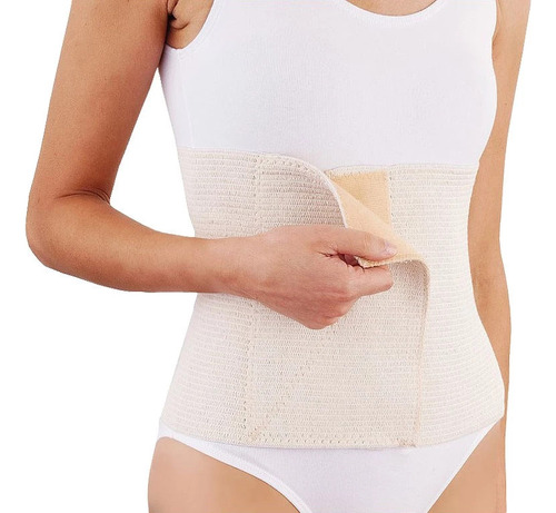 Faja Elastica Lumbar Abdominal Post Operarotio Parto 28 Cm