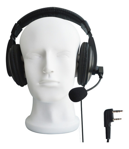 Fone E Microfone Headset Radio Baofeng   Uv5r C/ Nota Fiscal