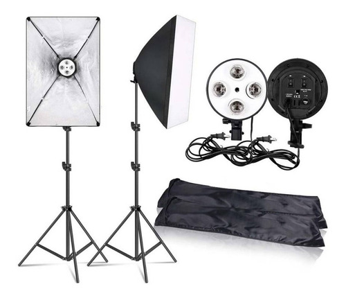 Kit Iluminación Para Fotografía/vídeo (parante/socket) Top