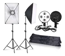 Comprar Kit Iluminación Para Fotografía\u002Fvídeo (parante\u002Fsocket) Top