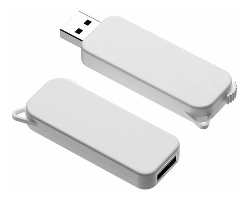 Pen Drive Clasico Blanco 8 Gb Con Tapa 