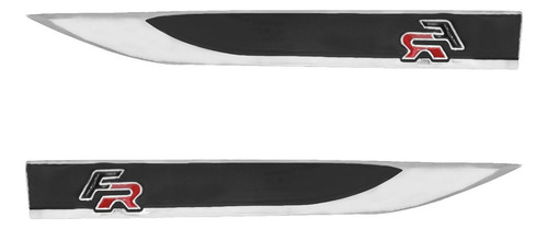Qcpj Par Juego Emblemas Salpidadera Vw Golf Gti Fr Negro