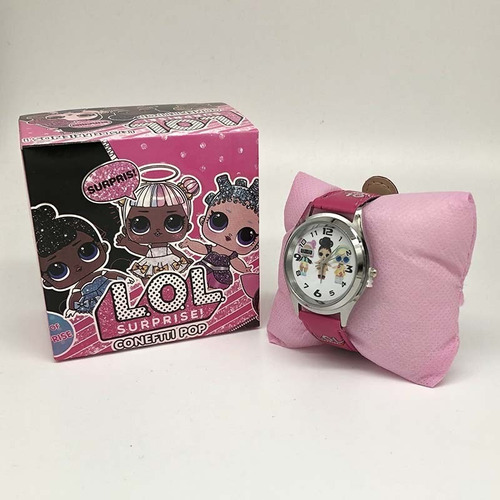 Relógio Menina Lol Surprise Com Caixa Personalizada