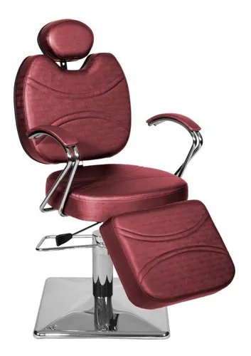 comprar Cadeira Poltrona De Cabeleireiro Recl Topázio C\u002Fap Bordô