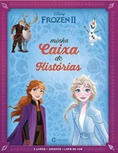 Livro Minha Caixa De Historias Frozen 2