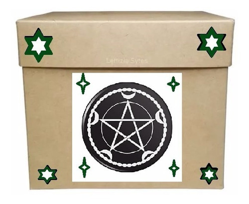 Caja Brujería Sorpresa Wicca Brujo Mago Ocultismo  15 Pzs