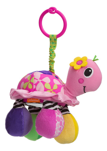 Infantino Sparkle Topsy Turtle Mirror Pal