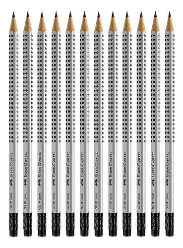 Grip Graphite Ecopencils With Eraser - 12 Count - No. 2...