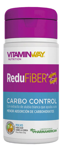 Vitamin Way Redufiber Carbo Control Polvo Bloquea Hidratos Sabor Sin Sabor