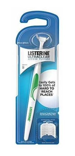 Listerine Ultraclean Access Flosser 8 Broches Desechables