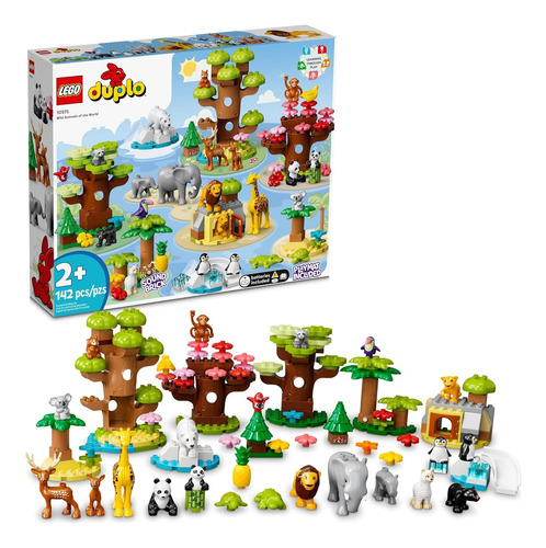 Lego Duplo Juego De Construcción De Animales Salvajes Del Mu