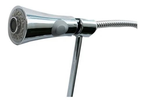 Imagen 4 de 6 de Grifo Llave Monomando Cocina Profesional Rociador Extraíble