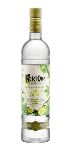 Vodka Botanical Cucumber & Mint 750ml Ketel One