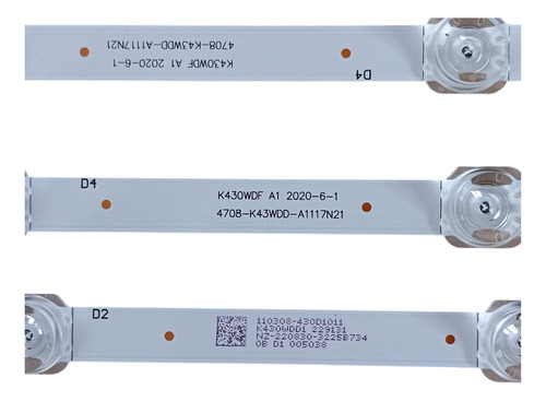 Leds Jvc Si43frf Ka30wdd1 (Usado)