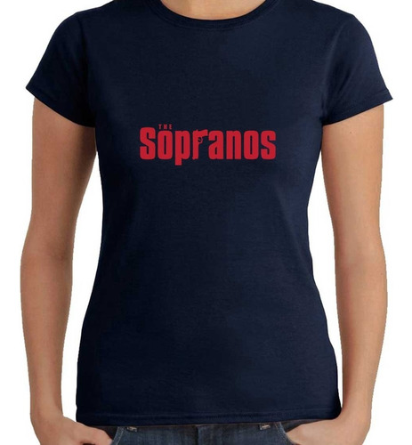 Remera Mujer The Sopranos 100% Algodón Calidad Premium