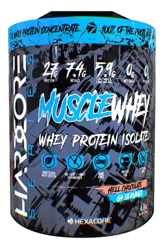 Muscle Whey 4.8 Lbs Whey Protein Isolate Hexacore