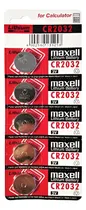 Comprar Pila Cr2032 Litio 3v, 5unidades. Maxell Factura\u002Fboleta