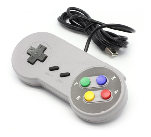 Control Snes Super Nintendo Estilo Usb Mars Devices 