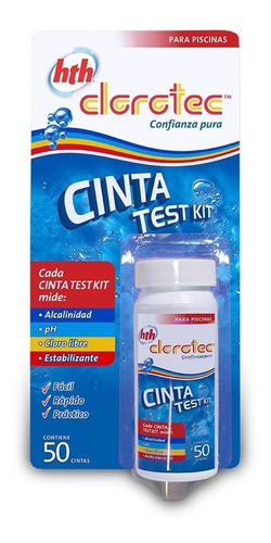 Imagen 1 de 3 de Cintas Para Medir Ph Y Cloro Clorotec