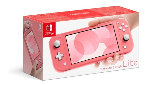 Consola Nintendo Switch Lite Rosa - Megagames