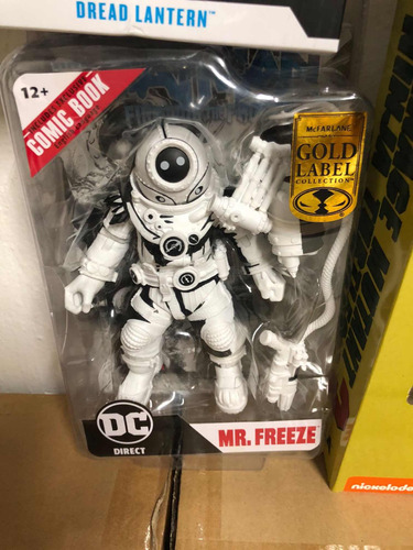 Mr. Freeze W/ Comic Gold Label Dc Direct Mcfarlane Sdcc 2023
