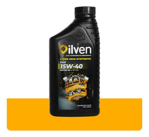 Aceite Oilven 15w-40 Lyder Semi-sistetico 