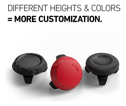 Scuf Thumbstick Grips 4 Pack - Mejora Tu Juego En Consolas