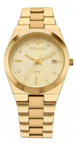 Relógio Technos Feminino Trend Dourado 2115kzr4x