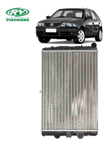 Radiador Vw Gol 2004 2005 2006 2007 2008 Visconde