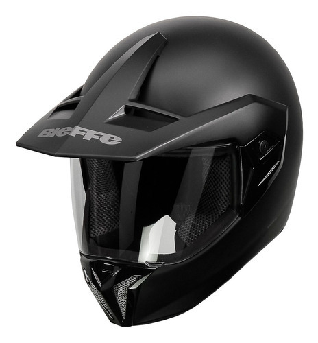 Capacete Moto Bieffe 3 Sport Classic Cor Preto Fosco com Grafite Tamanho do capacete 56