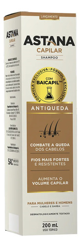 Astana Capilar Shampoo Antiqueda 200ml Canonne