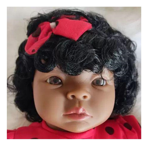 Bebe Reborn Boneca Princesa Menina Pronta + Bolsa Cor Do Cabelos Roupa Creme Cabelo Castanho