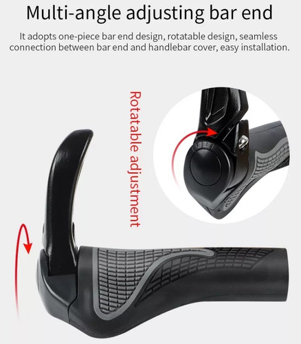 Imagen 4 de 10 de Puños Antideslizantes Para Bicicletas Marca West Biking
