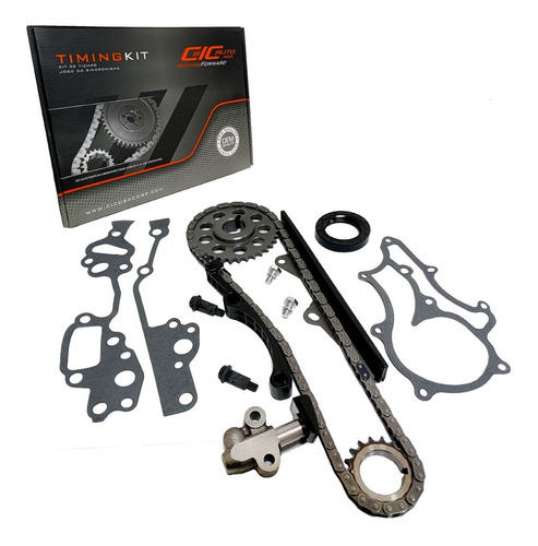 Kit Tiempo Toyota Hilux 22r 2.4 22r-e Cadena 85-93 Completo