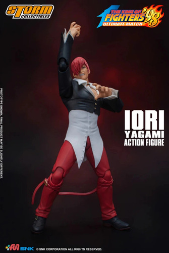 Modelo De Juguete Storm Toys Kof-king Of Fighters 98 Iori Ya