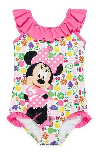 Ropa De Baño Minnie Mouse De Disney Para Niñas