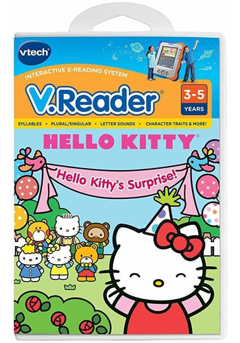 Vtech V.reader Cartridge - Hello Kitty