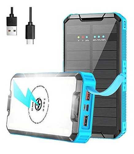 Cargador Solar Power Bank 30000mah (completamente Actualizad