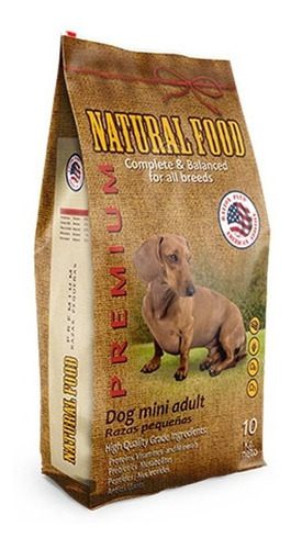 Natural Food Perro Adulto Raza Pequeña 10kg Razas Pet