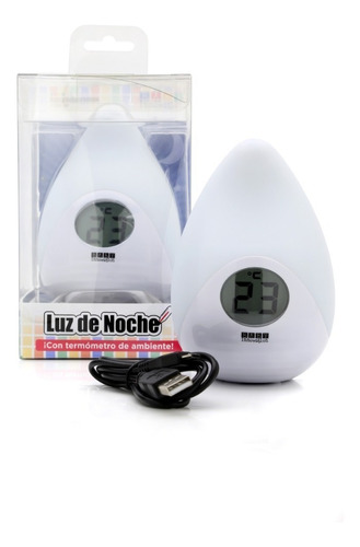  Luz De Noche Baby Innovation Con Termometro De Ambiente