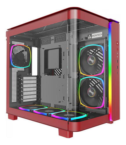 Gabinete Gamer Montech King 95 Pro Mid Tower, Atx Com 6 Fans