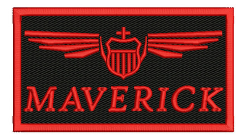 859-21 Maverick Top Gun Flight Parche Bordado