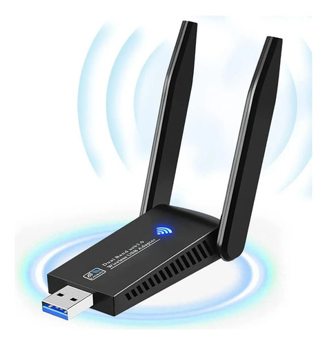 Antena Wifi Receptor Wifi Con Banda Dual Usb 3.0 De 1300mbps