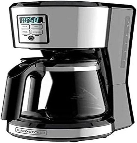 Cafetera Programable Black And Decker Cm1231s 12 Tazas