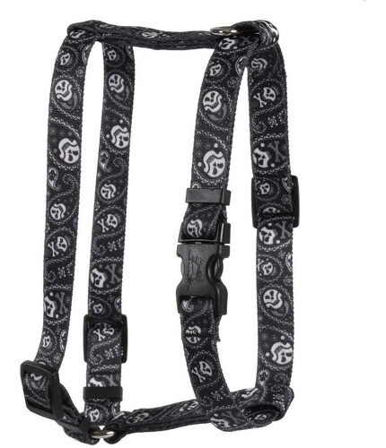 Amarillo Paisley De Calaveras Diseño De Perro Negro Estilo 