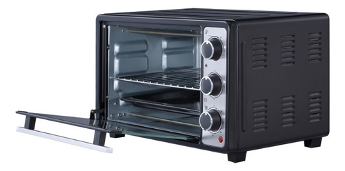 Horno Eléctrico Bgh 25 Litros Duo Bhe25m23n Color Negro