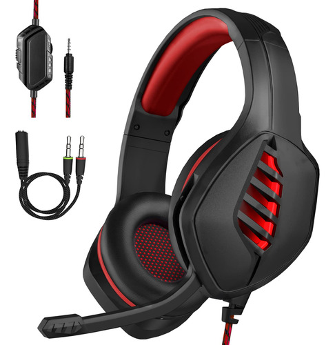 Targeal Auriculares Para Juegos Con Micrfono, Para Pc, Ps4,